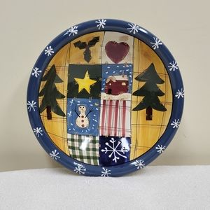 NWOT Christmas Serving Bowl